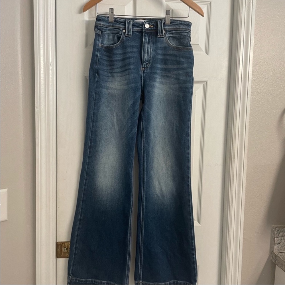 KanCan High-Waisted. Wide Leg Jeans